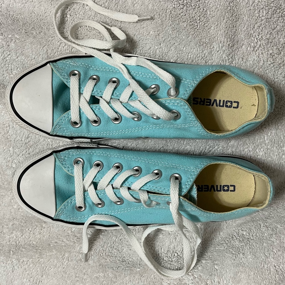 All Star Converse Mint Green Size 8
